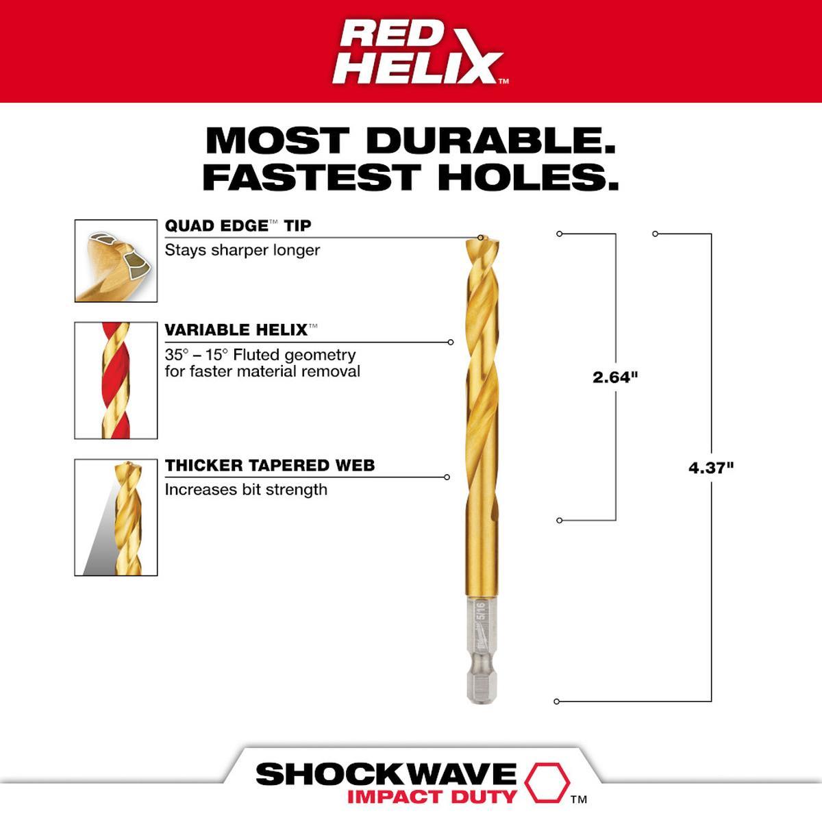 5/16" Titanium Drill Bit Alt #3