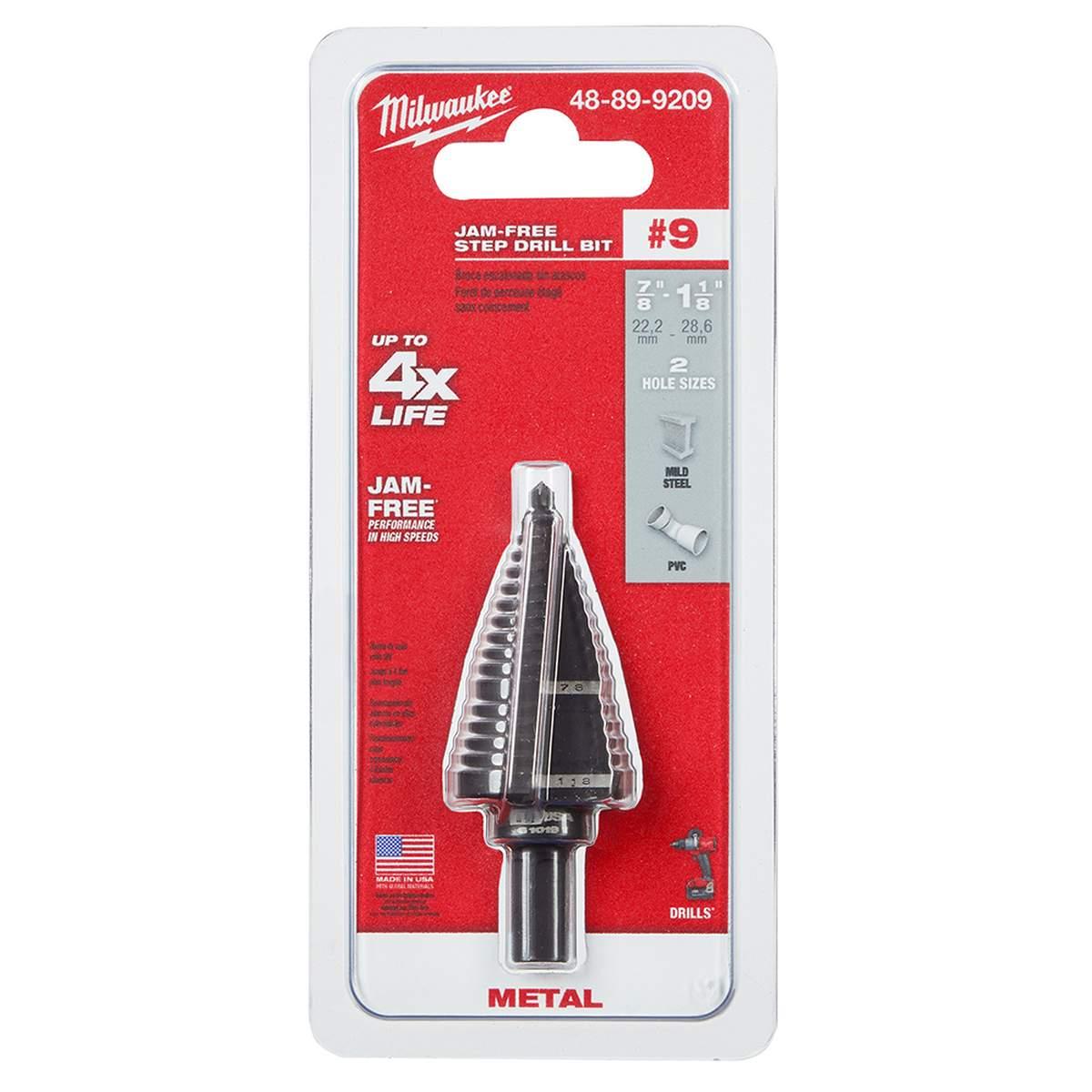 1/4" - 7/8" - 1-1/8" Step Drill Alt #1