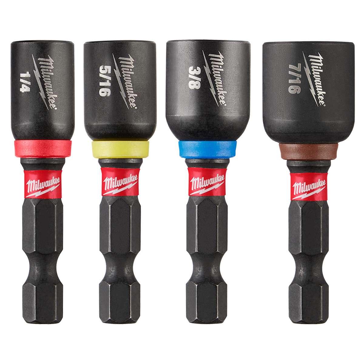 4PC 1-7/8" MAGNETIC NUTDRIVER ST