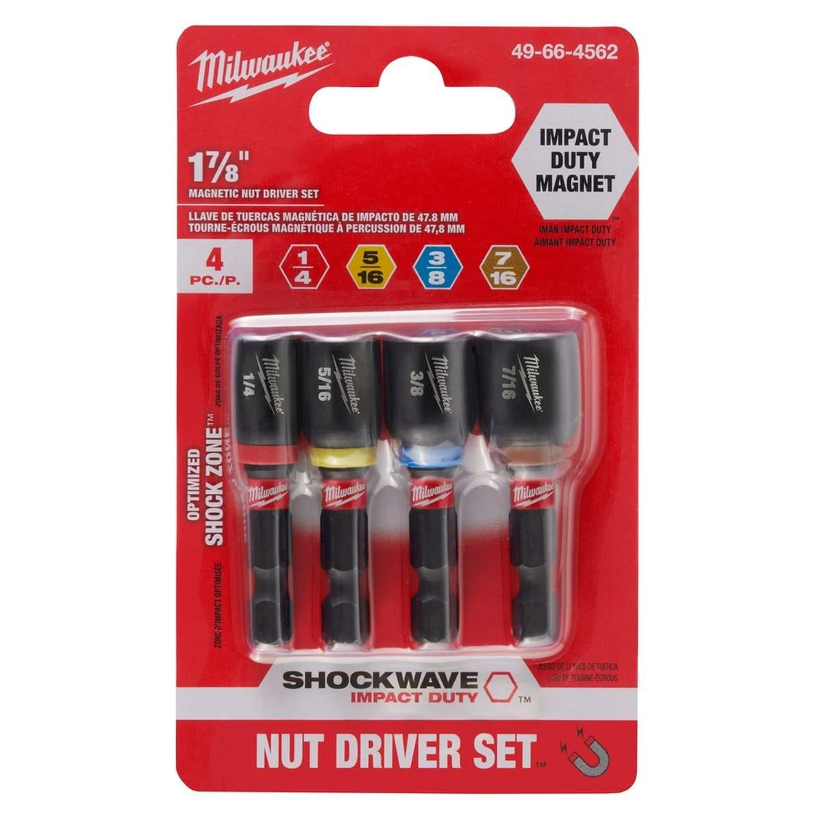 4PC 1-7/8" MAGNETIC NUTDRIVER ST Alt #4