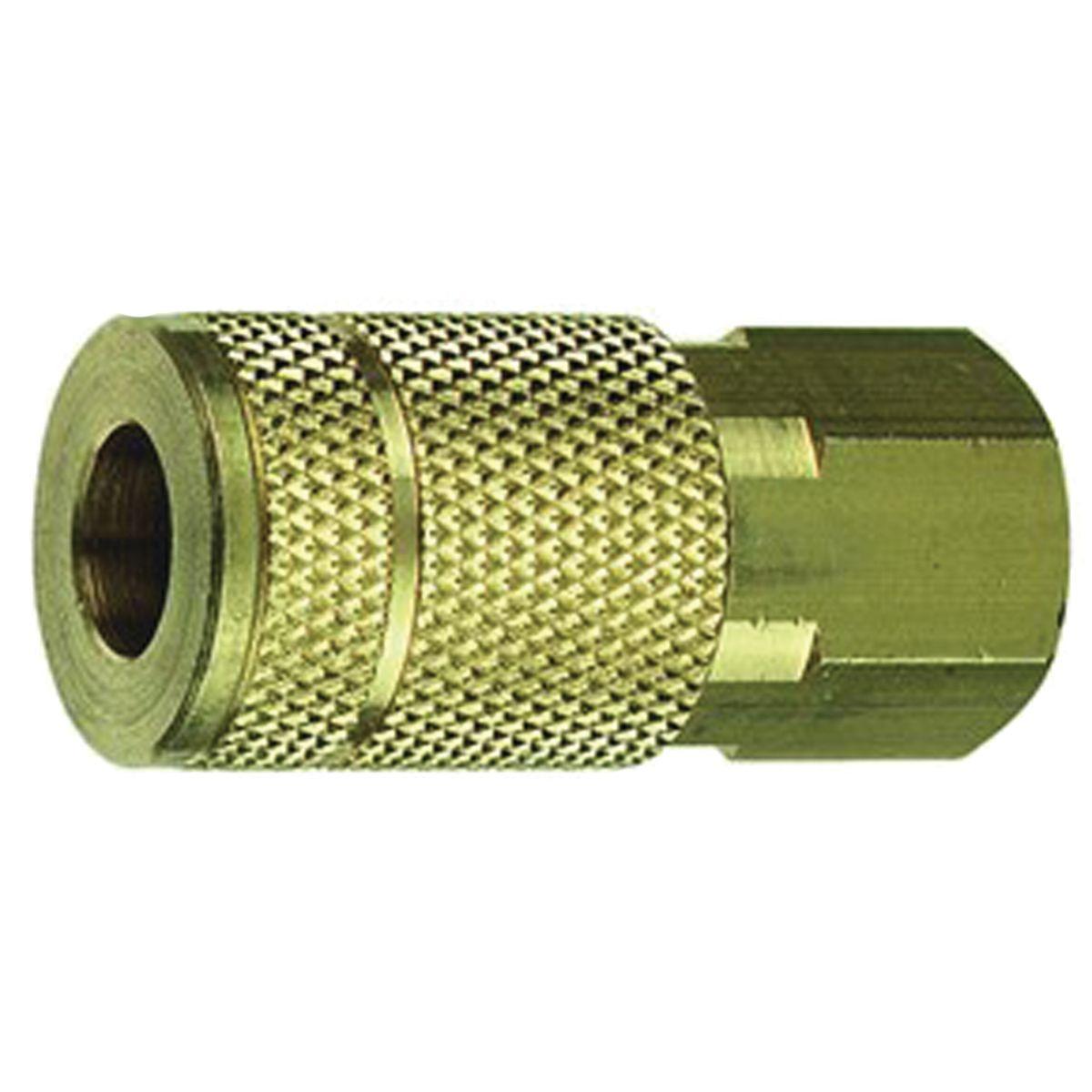 COUPLER T 3/8" X 3/8" FEMALE