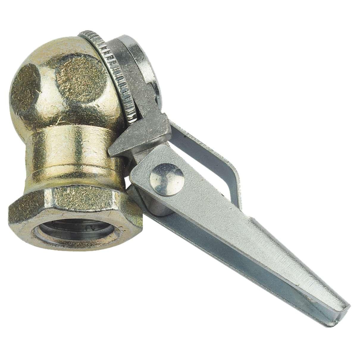 AIR HOSE CHUCK BALL FOOT W/ CLIP