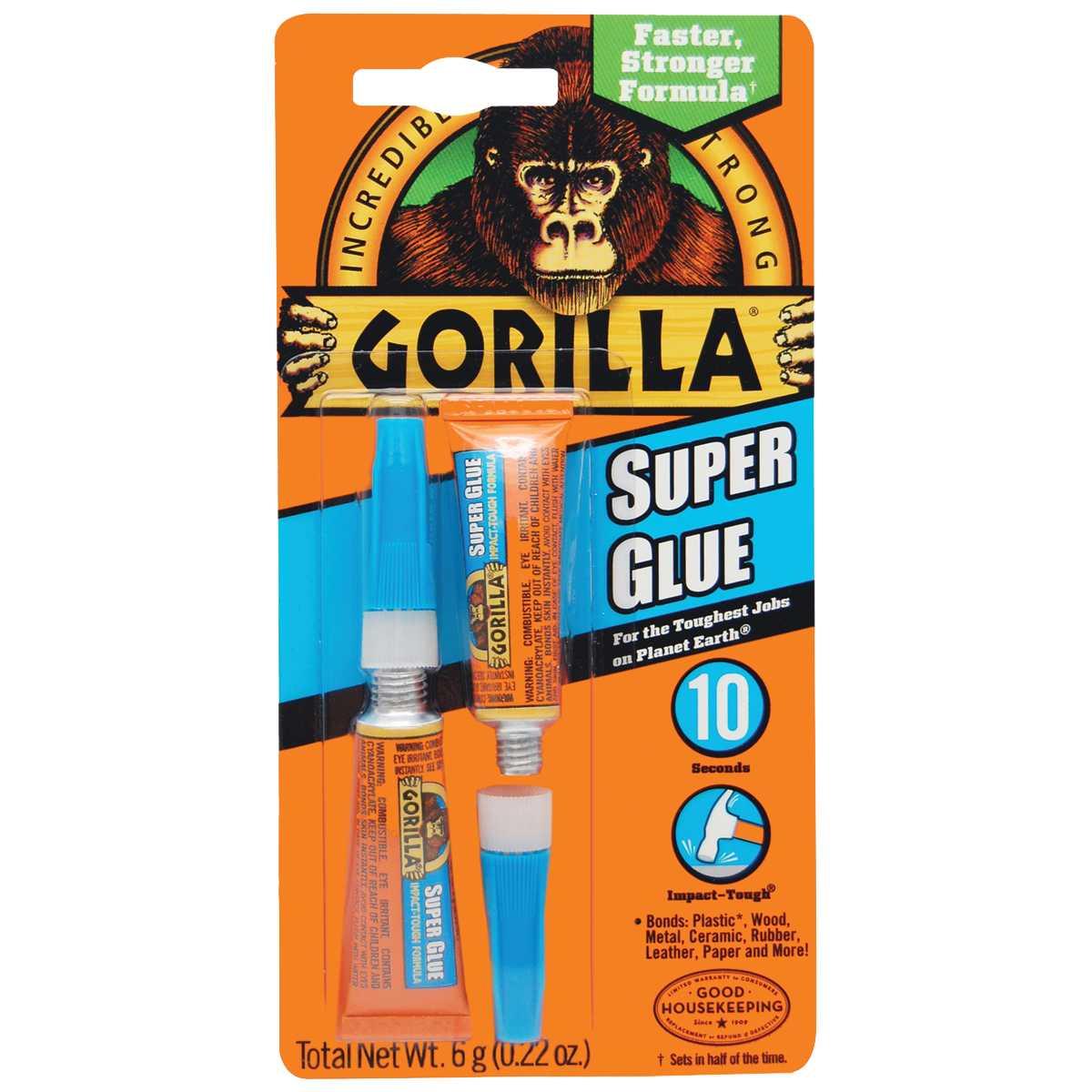 GORILLA GLUE SUPER GLUE 3G TUBES