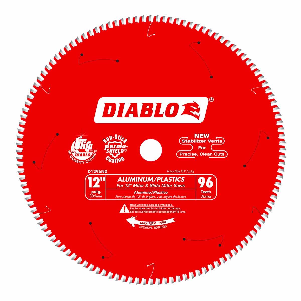 12 in. x 96 Tooth Laminate / Aluminum Saw Blade
