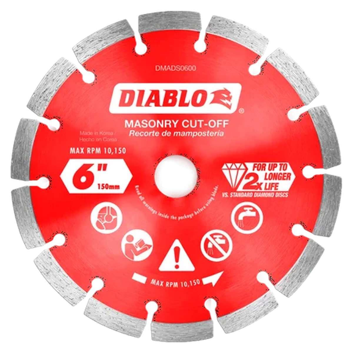 6" Dmd Seg Ctoff Dsc For Mas