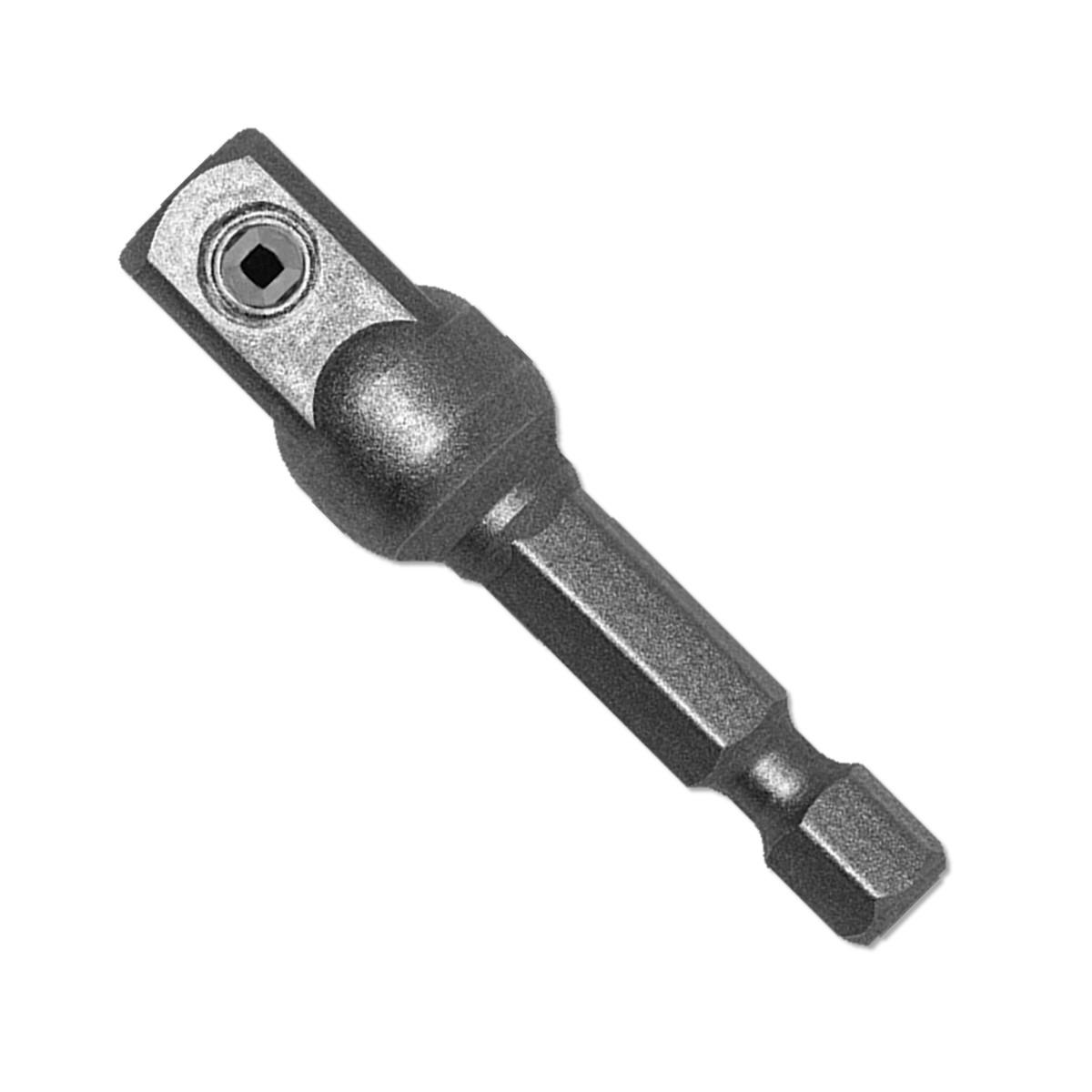 3/8 in. Square x 1/4 in. Hex Socket Adapter