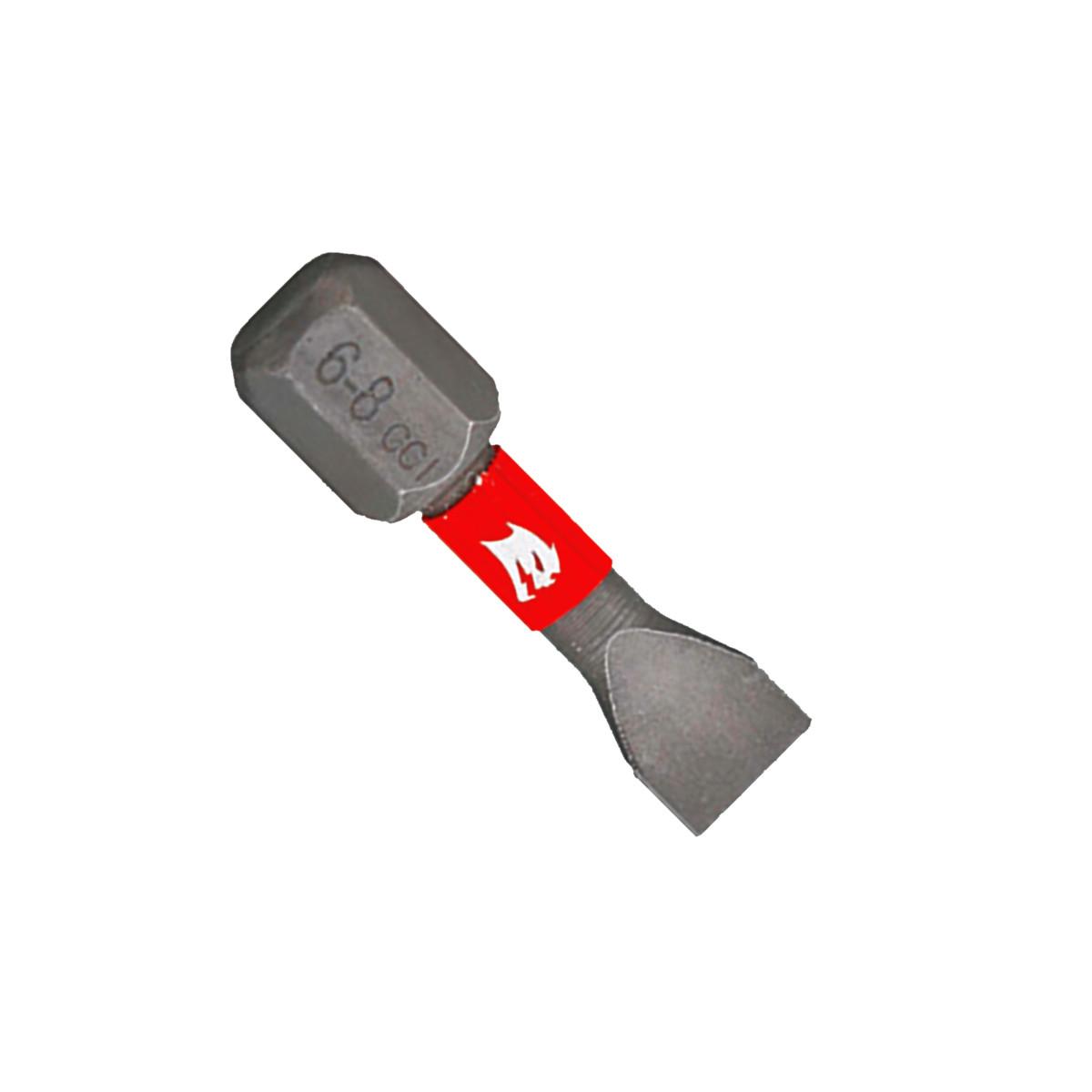 1 in. SL6-8 Slotted Drive Bits (2-Pack)