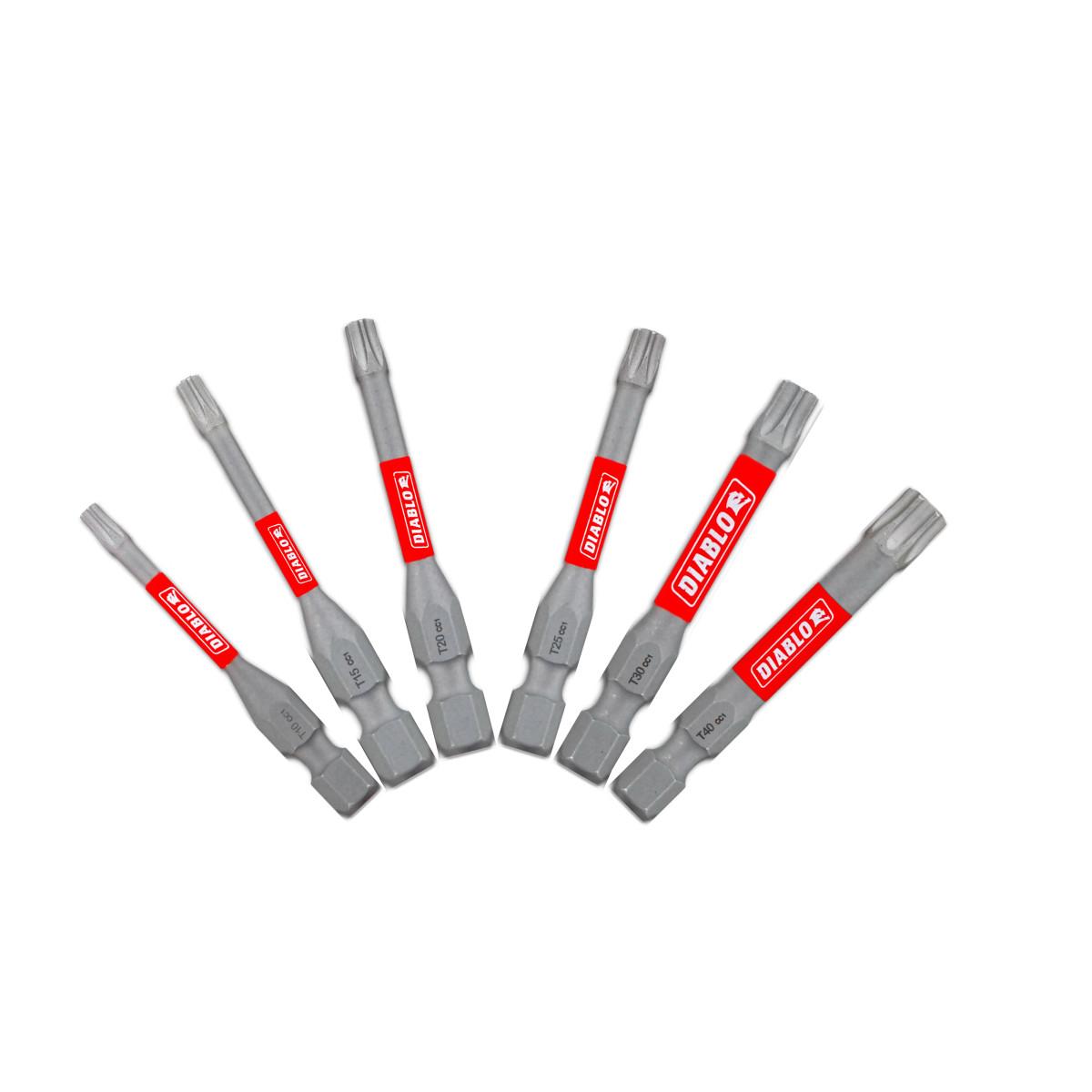 2 in. Torx Drive Bit Assorted Pack (6-Piece)