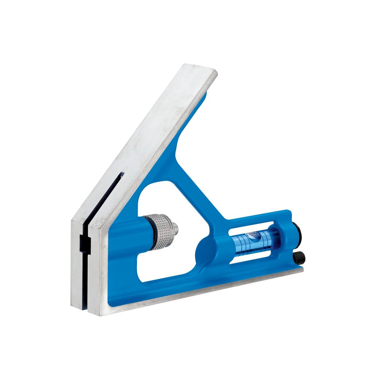 Empire True Blue Series E250 Combination Square, 0.0625 in Graduation, Stainless Steel Blade Alt #3