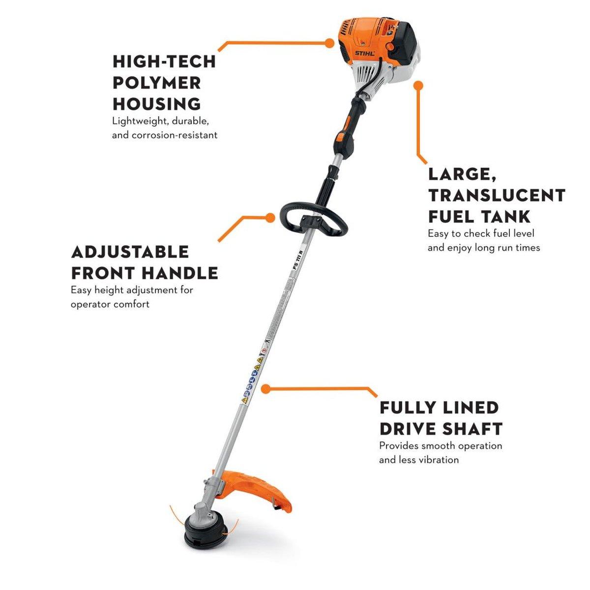 FS 111 R 31.4cc Gas Trimmer with Loop Handle Alt #2