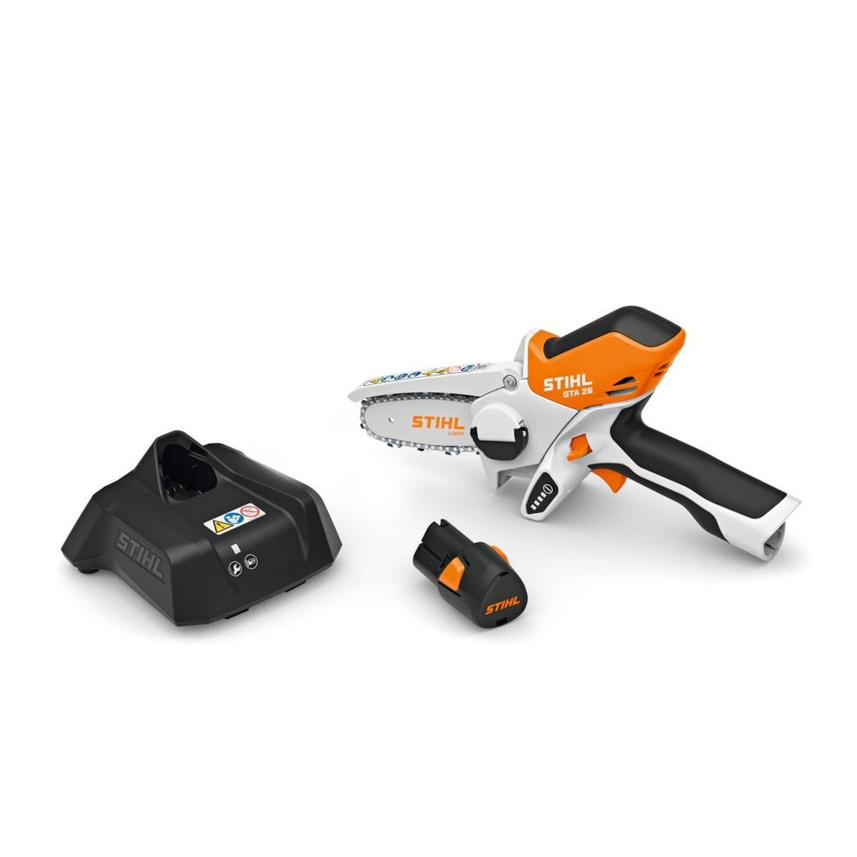 GTA 26 Battery Garden Pruner Set with AS 2 Battery and Charger