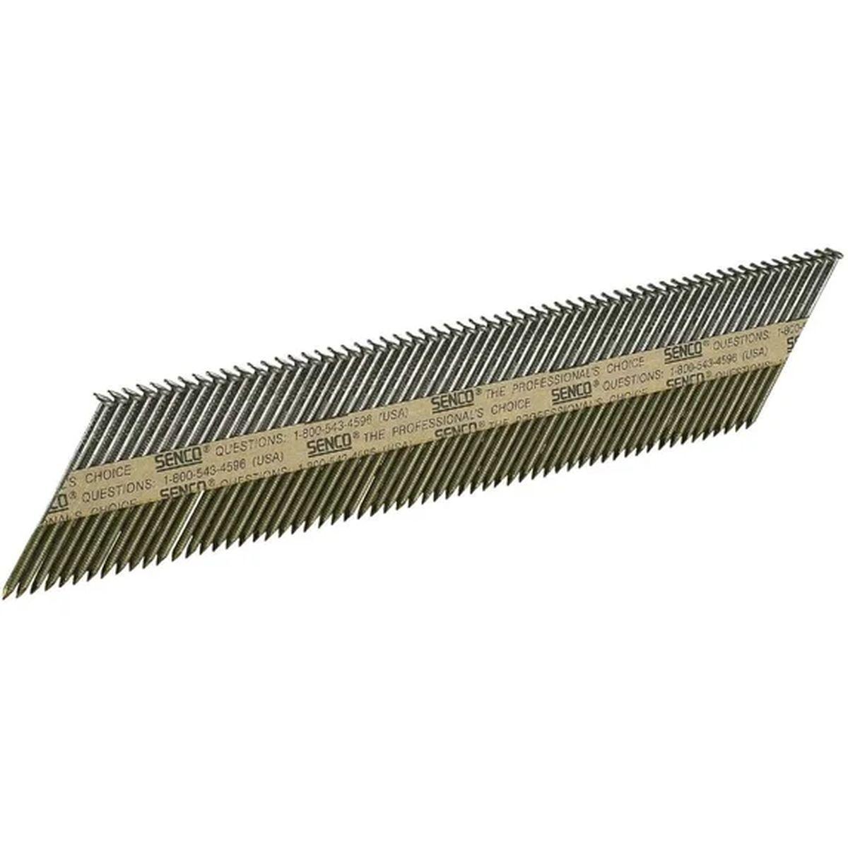3 in x .120 Collated Framing Nails Ring Shank Hot-Dipped Galvanized 2500-Pack