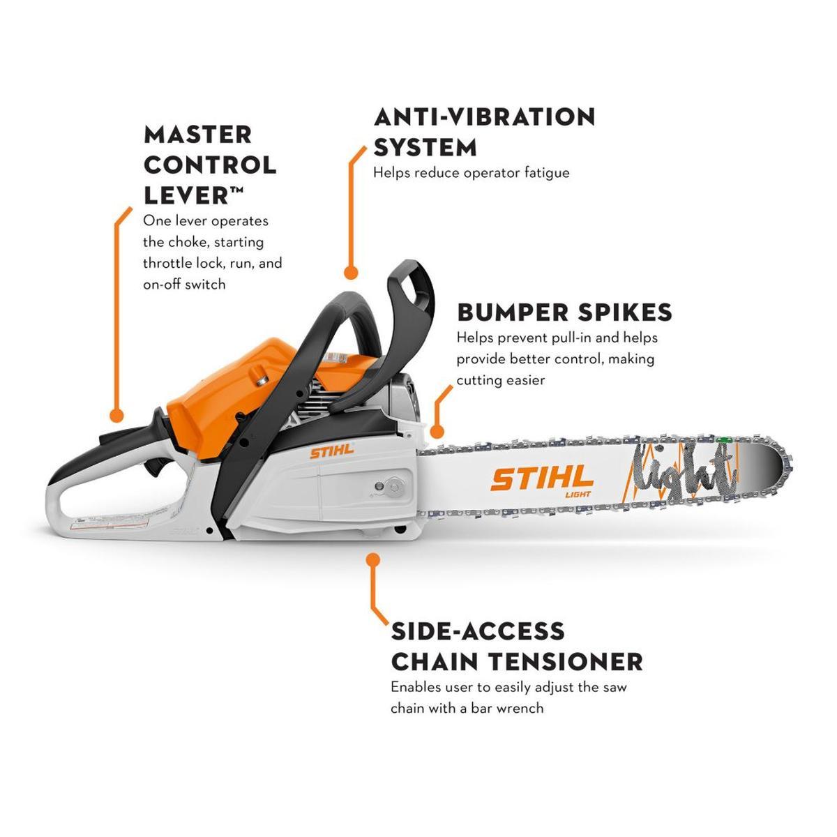 MS 162 30.1cc Gas Chainsaw Alt #3