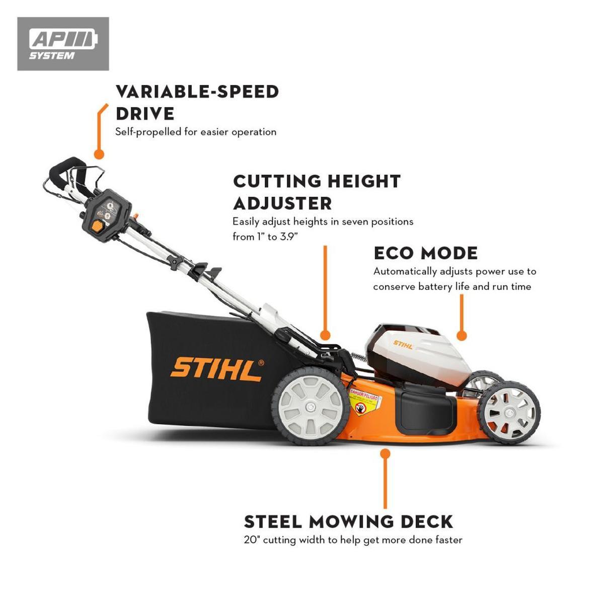 RMA 510 V Battery Powered Lawn Mower (Tool Only) Alt #3