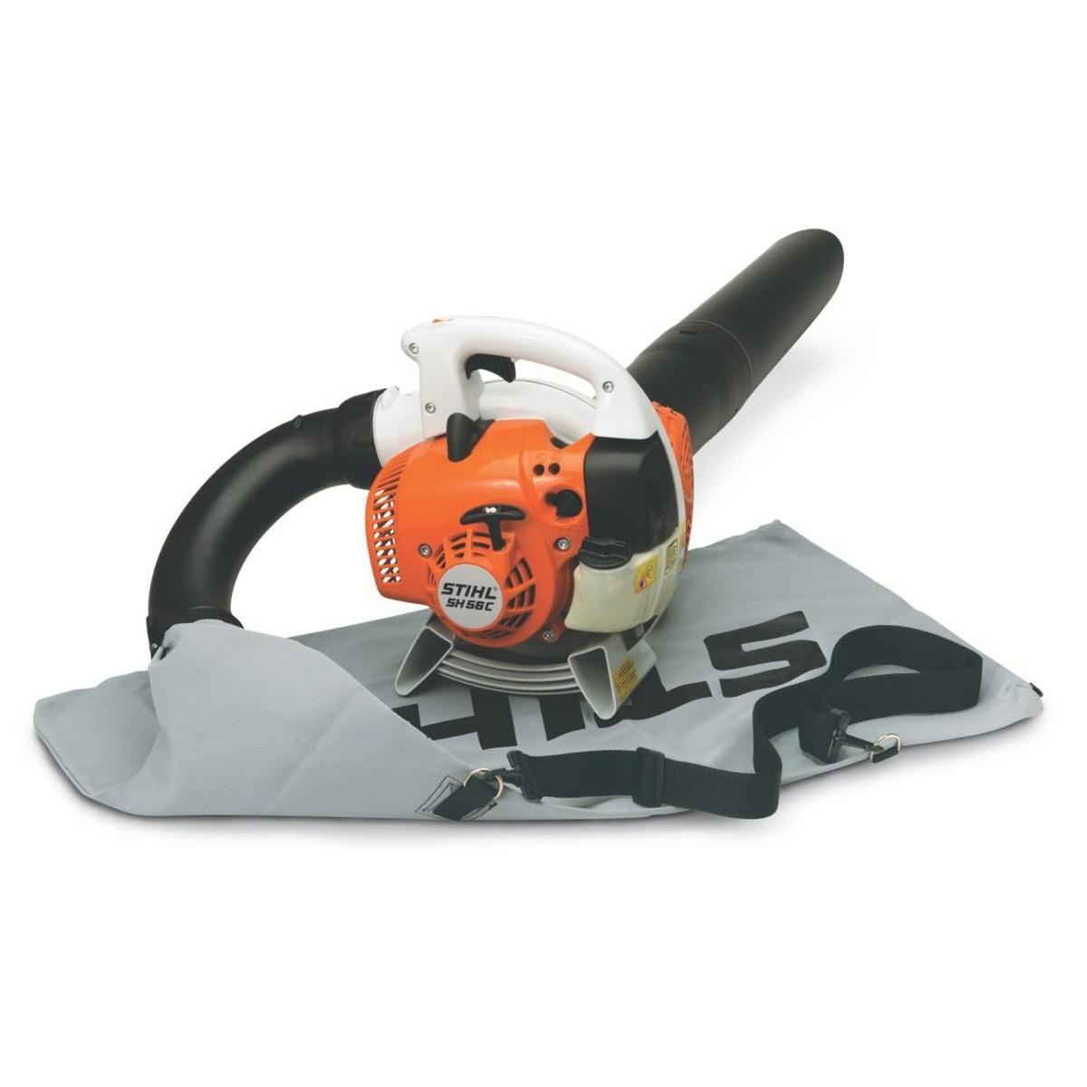 SH 56 C-E 27.2cc Gas-Powered Vacuum Shredder Blower