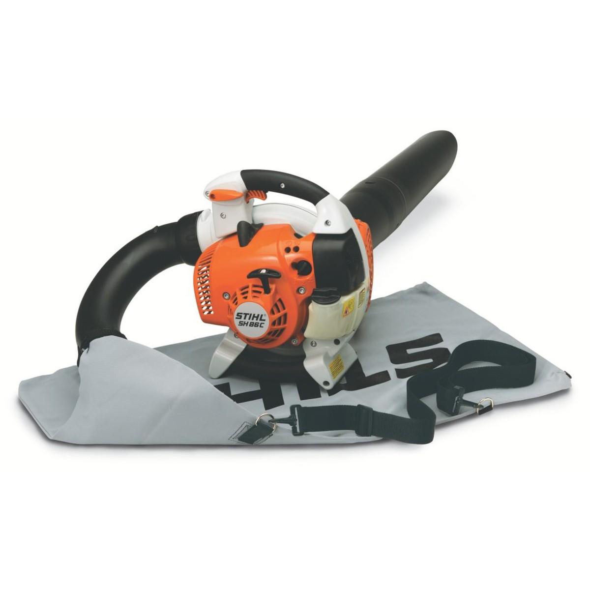 SH 86 C-E 27.2cc Gas-Powered Vacuum Shredder Blower