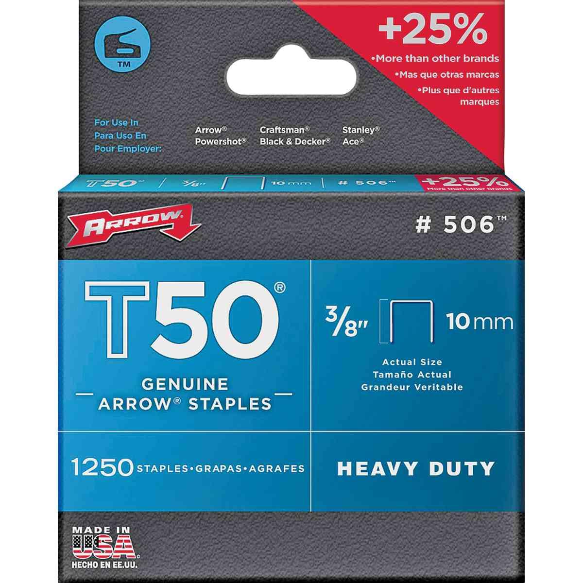 3/8" STAPLE 1250CT