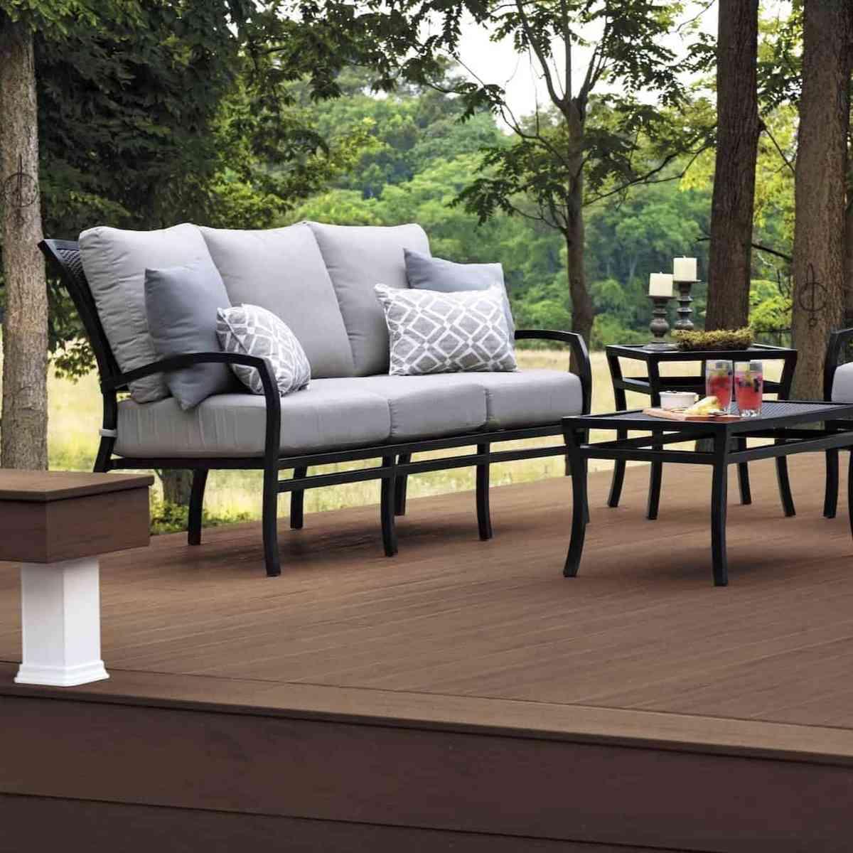 1/2 in x 8 in x 12 ft TimberTech Terrain Brown Oak Composite Riser Board Alt #3