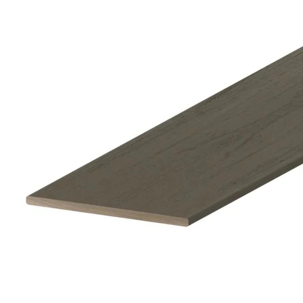 1/2 in x 12 in x 12 ft TimberTech Terrain Silver Maple Composite Fascia Board