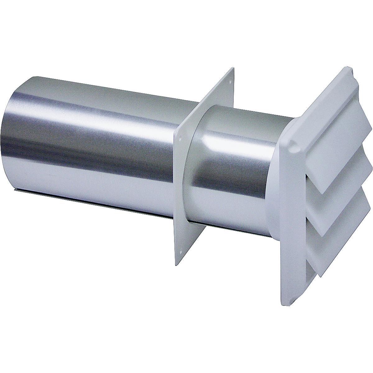 VENT HOOD LOUVERED 4" WHITE