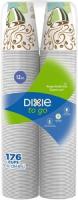 Dixie PerfecTouch Insulated Hot/Cold Paper Cups, 12oz, 176/pk