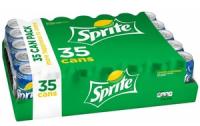Sprite Soda, 12 ounce can, 35 per pack