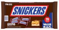 Snickers Fun Size Candy Bars, 70 ct