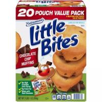 Entenmann's Little Bites Chocolate Chip Muffins, 20 pk
