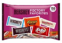 Hershey Chocolate and Creme Assorted Candy, 155 pieces