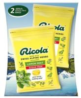 Ricola Sugar Free Lemon Mint Herb Throat Drops, 2 pack