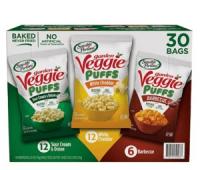 Sensible Portions Garden Veggie Puffs, Variety Pack, 30 pk
