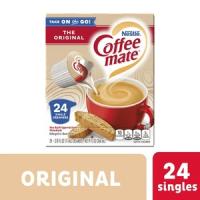 Coffee Mate Original Liquid Creamer Singles, 24 count