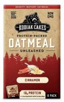 Kodiak Oatmeal Cinnamon, 6 packs per box
