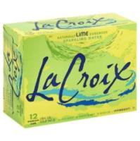 LACROIX SPARKLING WATER, LIME, 12OZ,12PK