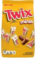 Twix Caramel Minis Size Candy Bar,95 count