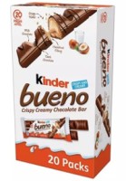 Kinder Bueno Chocolate Bars, 1.5 oz., 20 pk