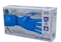 Empress Exam Grade Nitrile Glove Blue Powder Free Extra Large