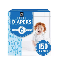 Premium Baby Diapers Size 6