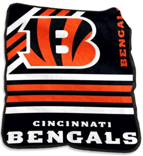 Cincinnati Bengals Raschel Throw