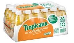 Tropicana 100% Orange Juice (10 oz., 24 pk.)
