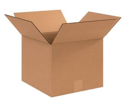 12 x 12 x 10" Corrugated Boxes, 25/BD