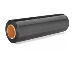 18"X1500' 80GA BLACK CAST HAND STRETCH FILM 