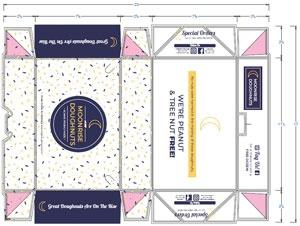 MOONRISE - SMALL DONUT BOX 140/CS   