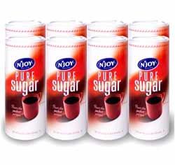 N'JOY PURE SUGAR,22 OZ, 8 PK