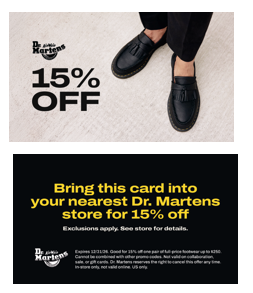 General Bounce Back Cards- 15% Off