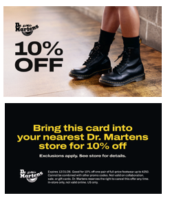 General Bounce Back Cards- 10% Off