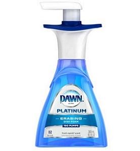 Dawn Platinum Foaming Dish Soap