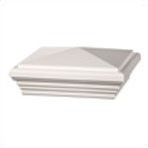 5" Classic Post Cap White