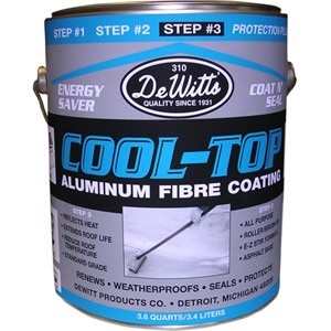 DeWitt Cool-Top 100 - 5 Gal Fiber Aluminum Roof Coating