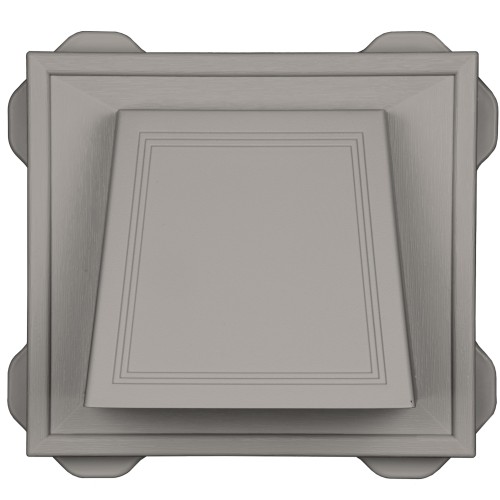 4" Hooded Vent Dover Gray #134